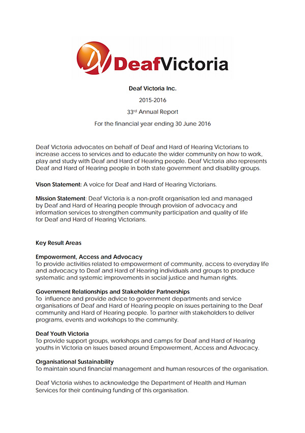 2016-2015 Annual Report cover