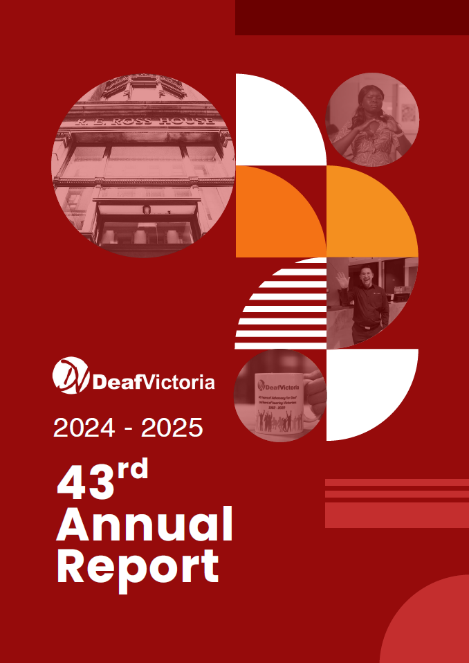 Front page of the 2024-2025 Annual Report