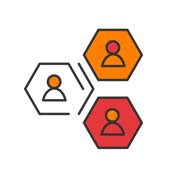 Disability and support systems icon